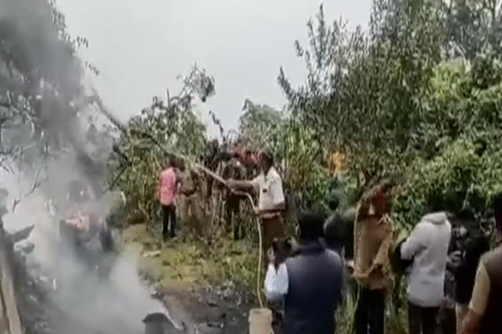 Sa mjesta pada helikoptera, Foto: Screenshot/Youtube