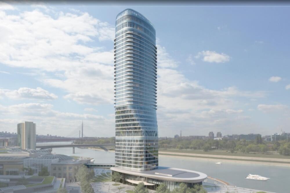 Kula Beograd, Foto: belgradewaterfront.com