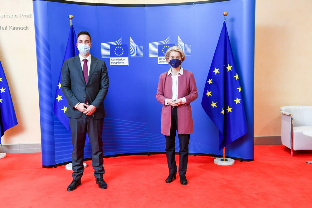 Marković i fon der Lajen, Foto: Ministarstvo vanjskih poslova