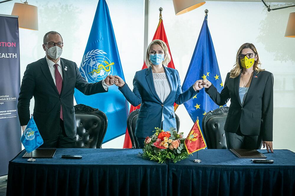 Kluge, Borovinić Bojović i Popa, Foto: EU Info Centar