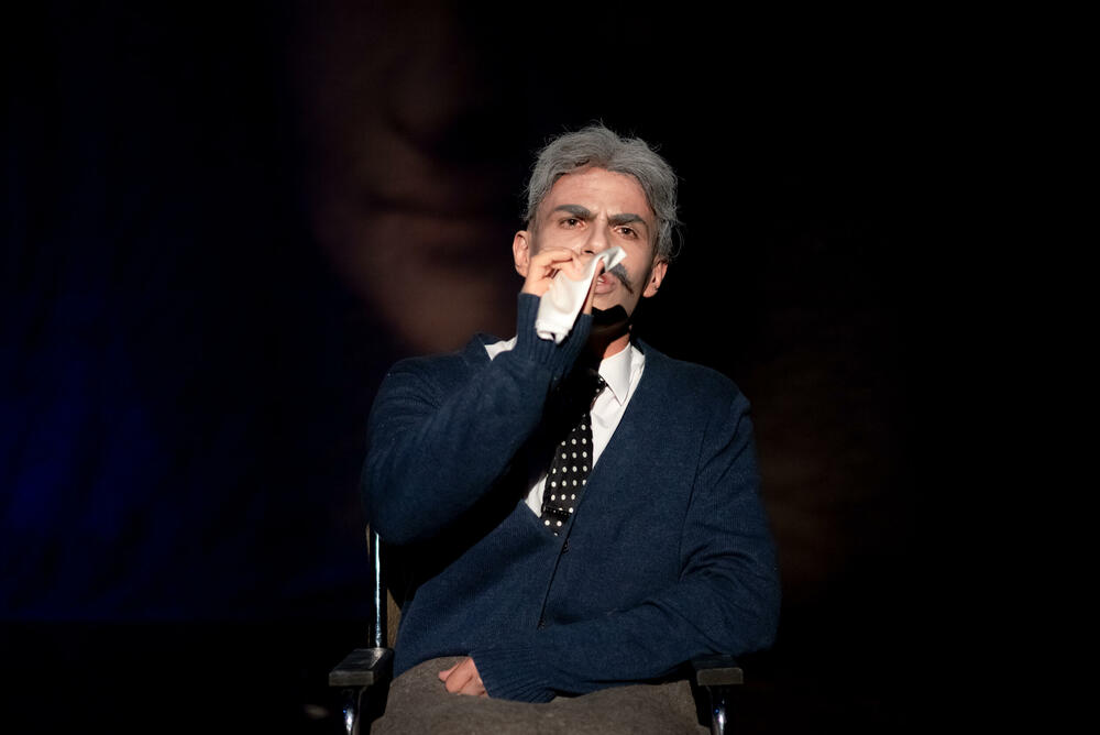 Kao Marsel Dišan u predstavi 'Đokonda'