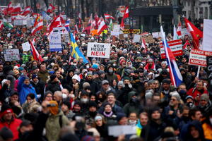 U Beču oko 20 hiljada ljudi protestovalo protiv korona mjera