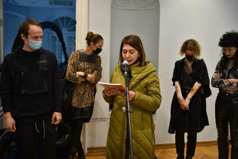 Sa otvaranja izložbe