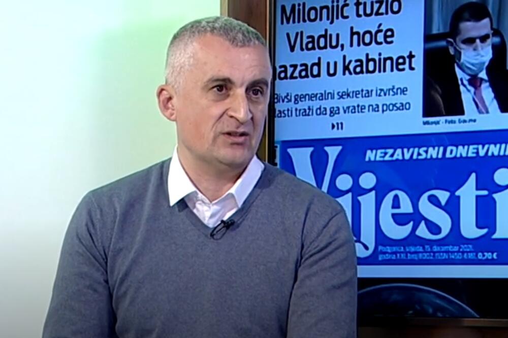Janjušević, Foto: Screenshot/TV Vijesti