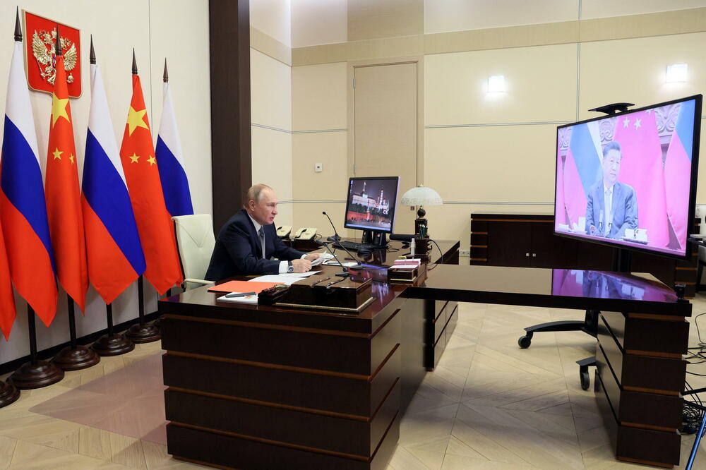 Sa sastanka Putina i Đinpinga, Foto: Reuters