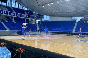 Already seen when Buducnost and Gran Canaria play: Guests in gear...