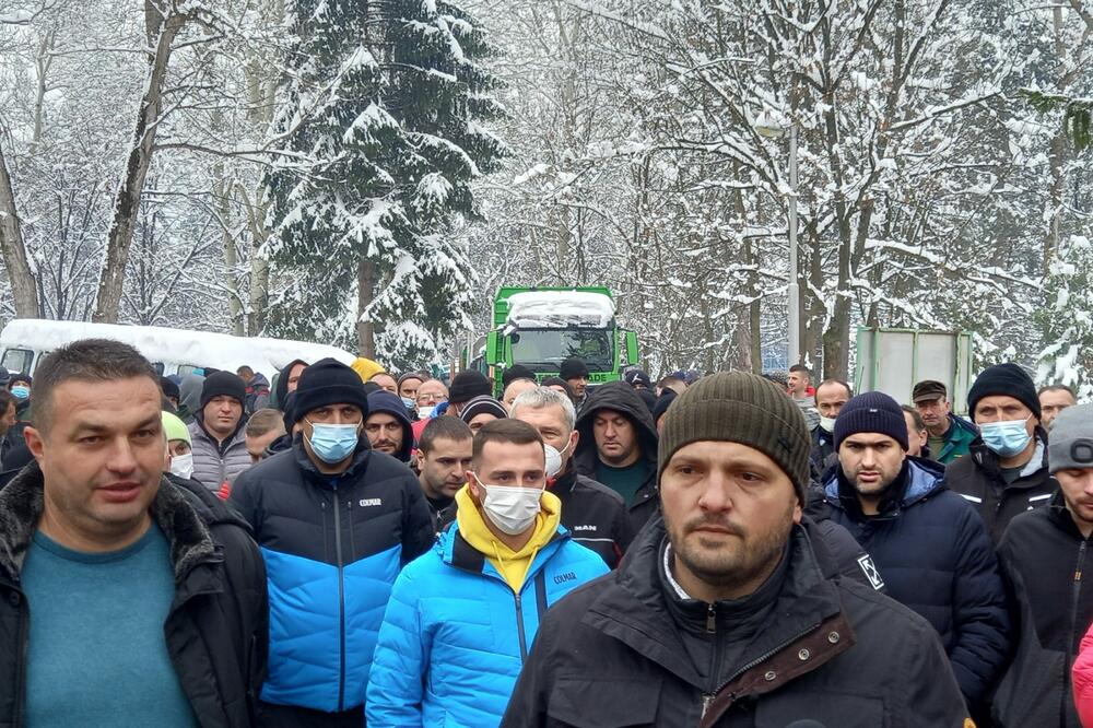 Sa protesta, Foto: Goran Malidžan