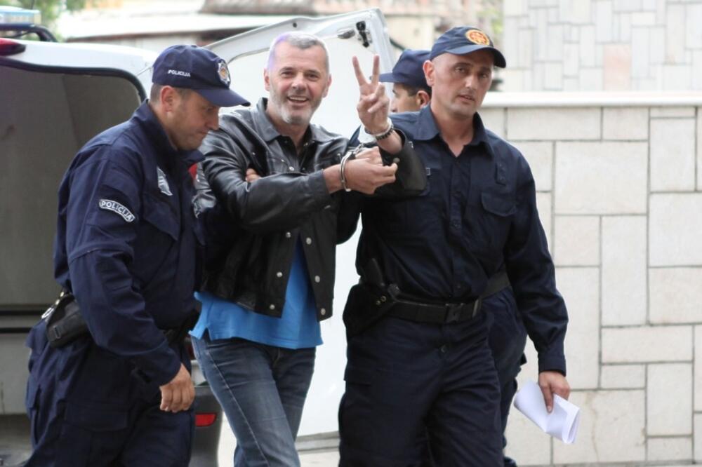 Sa ranijeg hapšenja Radulovića (arhiva), Foto: Luka Zeković