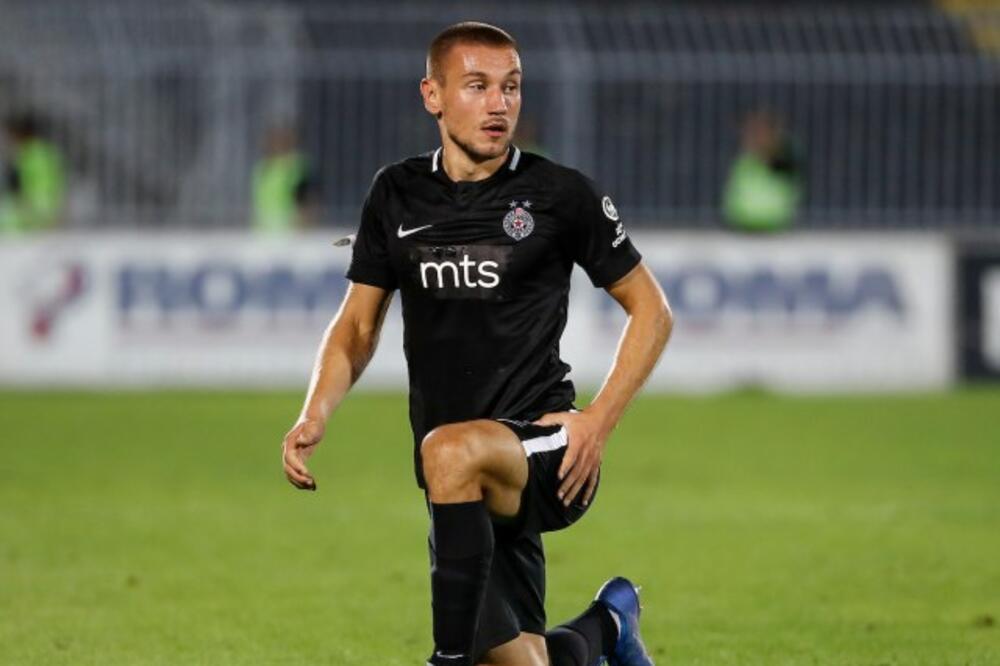 Periša Pešukić u dresu Partizana, Foto: B92