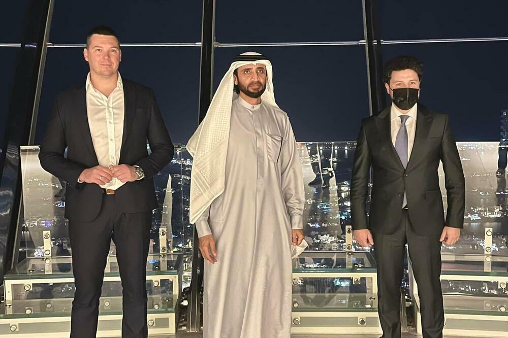 Adžić, Šaibani, Abazović u Dubaiju, Foto: Privatna Arhiva