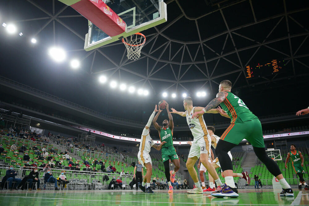 Sa meča Cedevita Olimpija - SC Derbi, Foto: Cedevita Olimpija/Ales Fevzer