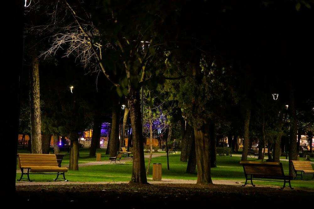 Njegošev park, Foto: Glavni grad Podgorica/Facebook