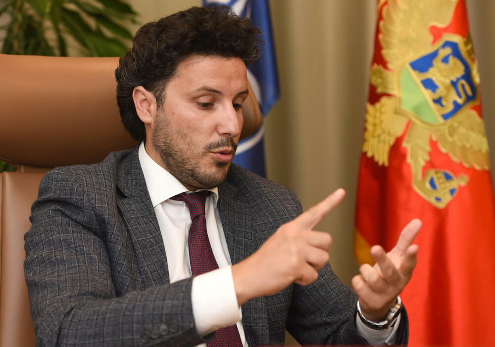 ”Ako nema drugog rješenja - izbori su čisto rješenje, mi moramo mandat vratiti građanima”: Abazović, Foto: SAVO PRELEVIC