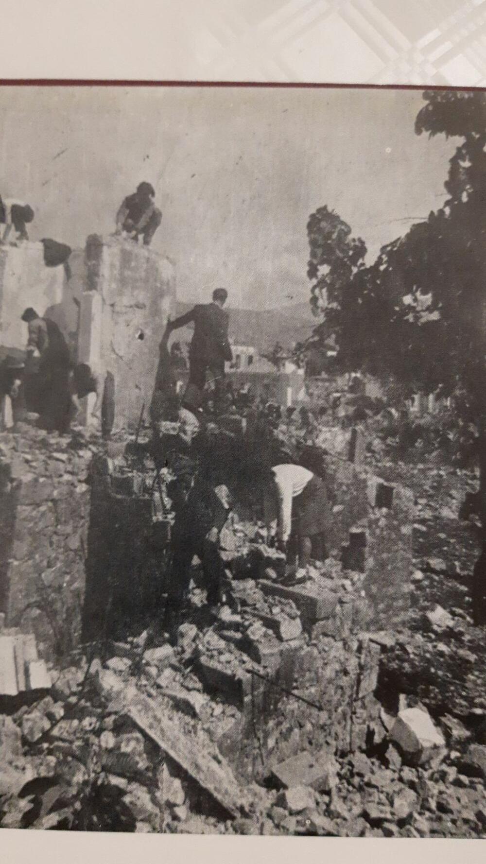 Podgorica bombardovana skoro 80 puta - Foto: Monografija Titograda, izdanje 1963, istorijski arhiv