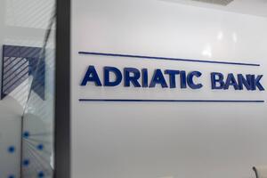 Kapital Adriatic banke smanjen za 7 miliona