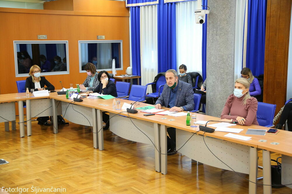 Poslanica SDP-a na spornoj sjednici Zakonodavnog odbora, Foto: Skupština / Igor Šljivančanin