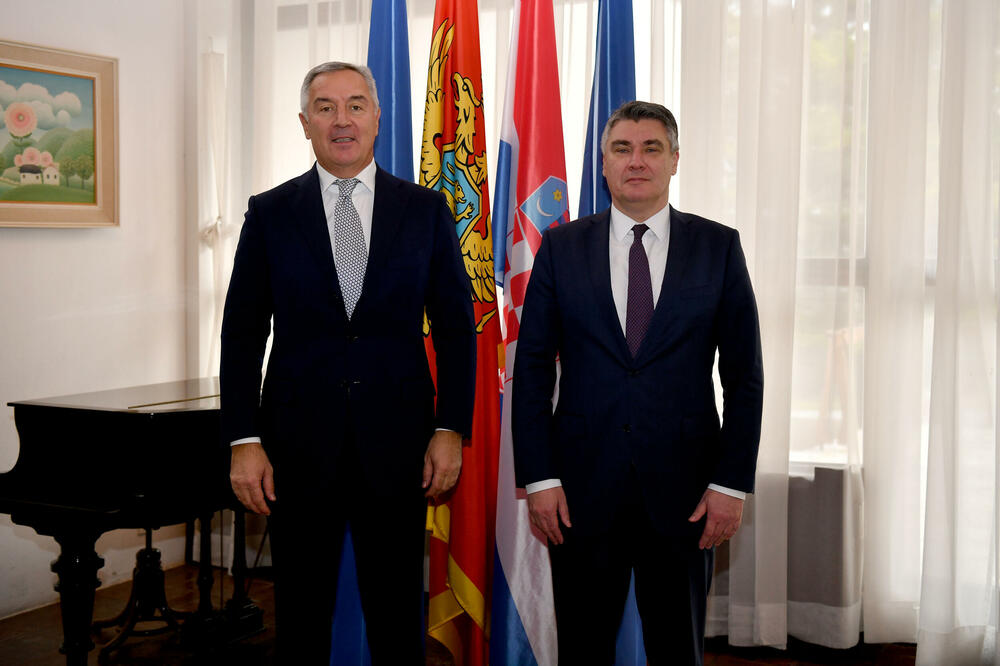 Đukanović i Milanović, Foto: Predsjednik Crne Gore