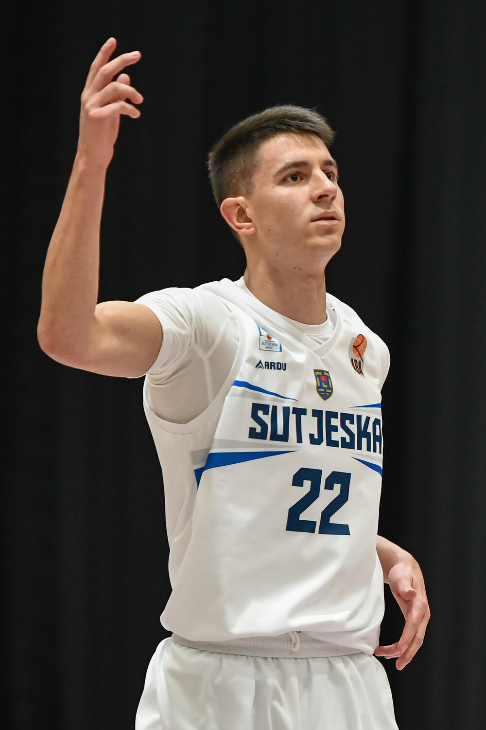 Vojinović na utakmici sa Podgoricom