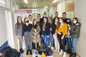 Maturanti Srednje stručne škole u Bijelom Polju donirali krv