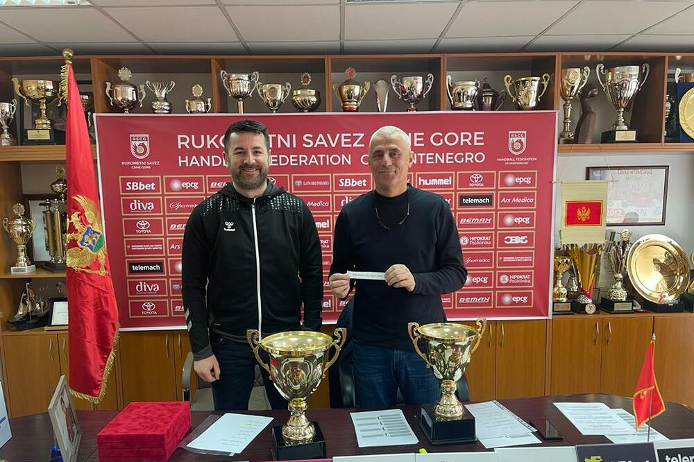 Predstavnici RSCG Maksim Šćekić i Milorad Vujošević na žrijebu, Foto: RSCG