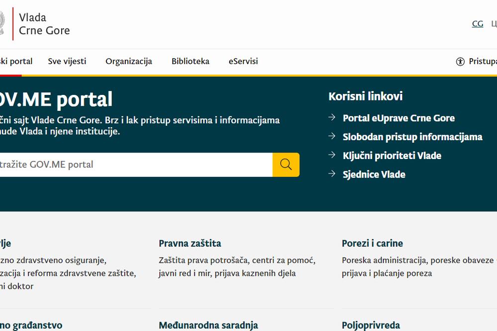 Foto: Printscreen/Vlada