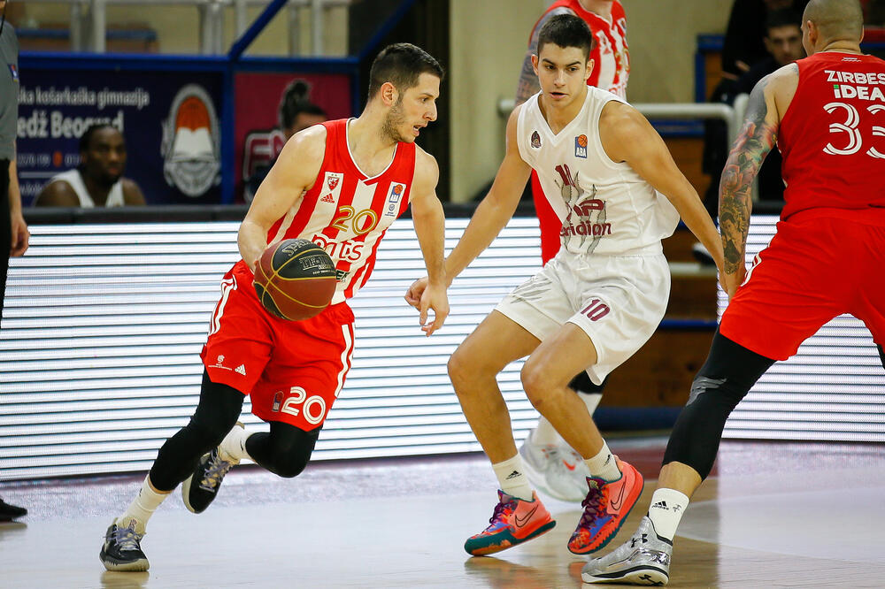 Ivanović na današnjem meču, Foto: FMP Meridian