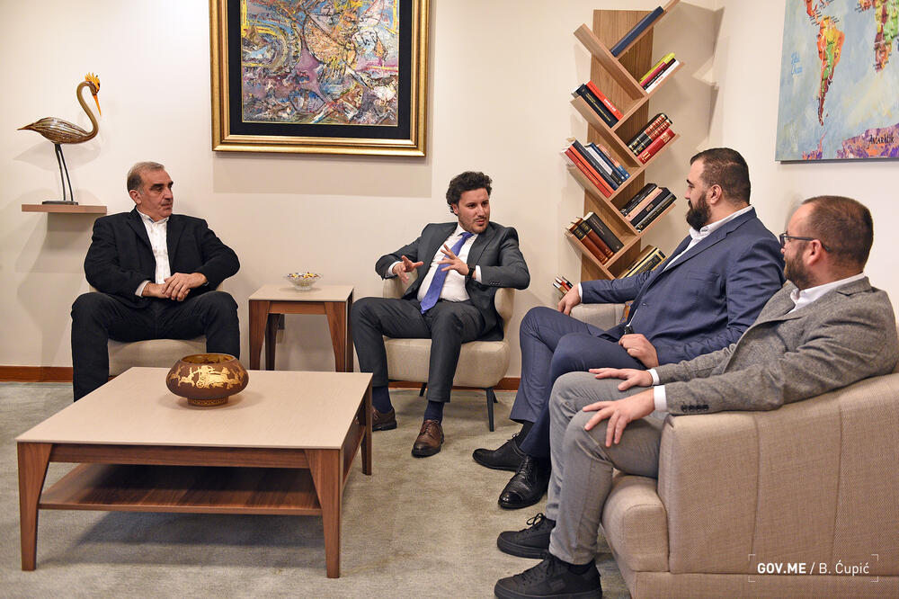 Sa sastanka, Foto: Gov.me/ Bojana Ćupić