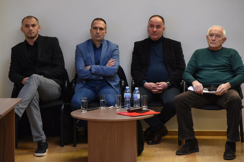 Petrović, Brnović, Stevović i Stanišić, Foto: Luka Zeković
