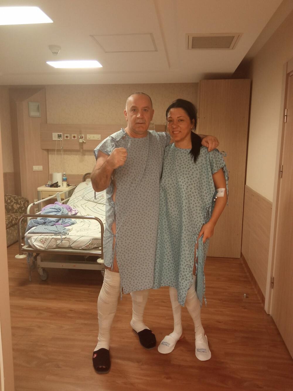 Ratko i Radmila u bolnici
