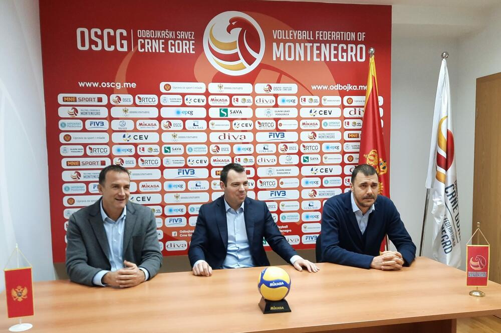 Pajković, Begović i Vušurović, Foto: OSCG