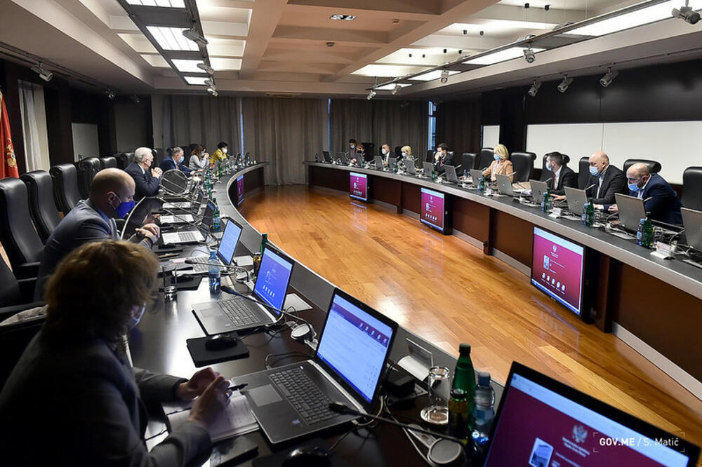 Sa sjednice Vlade, Foto: Gov.me/Saša Matić