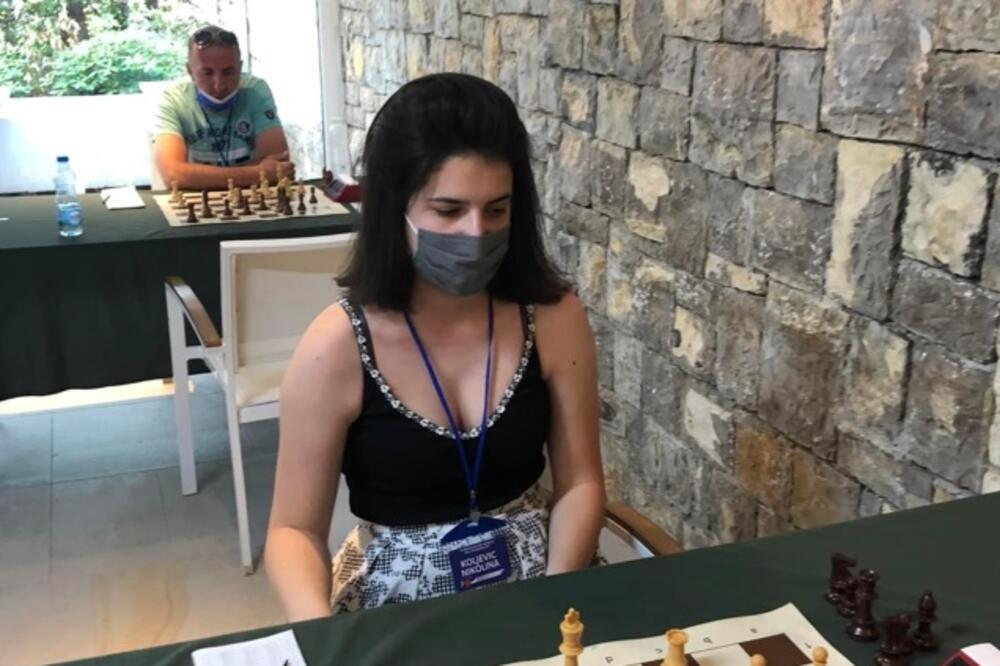 Nikolina Koljević, Foto: Šahovski savez Crne Gore