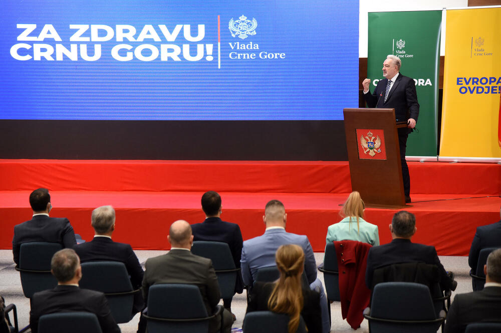 Uslov za razvoj i politička stabilnost: sa predstavljanja projekta Vlade na godišnjicu izbora, Foto: Luka Zekovic