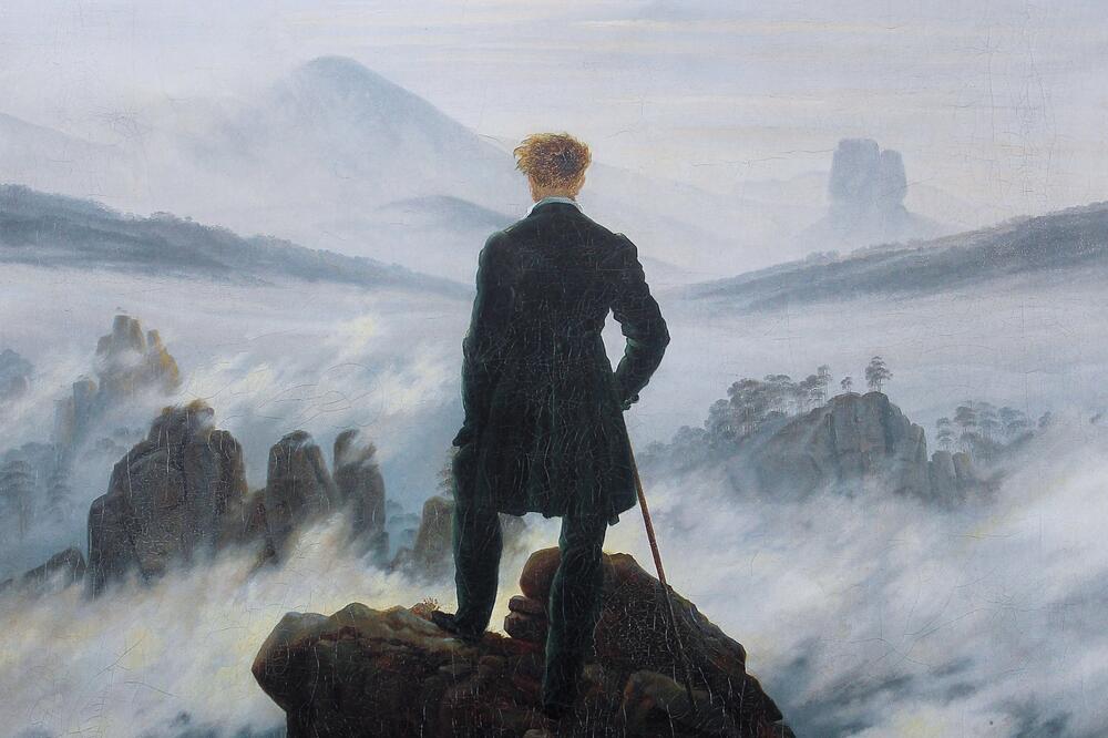 David Fridrih: “Čovjek nad morem magle”, Foto: Wikipedia