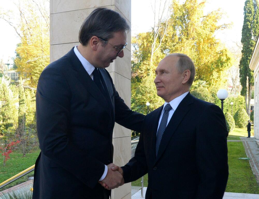 Aleksandar Vučić, Vladimir Putin, Vučić i Putin
