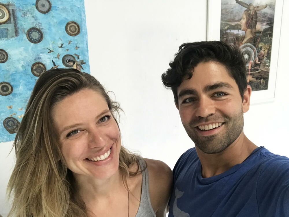 Mišić i glumac Adrian Grenier