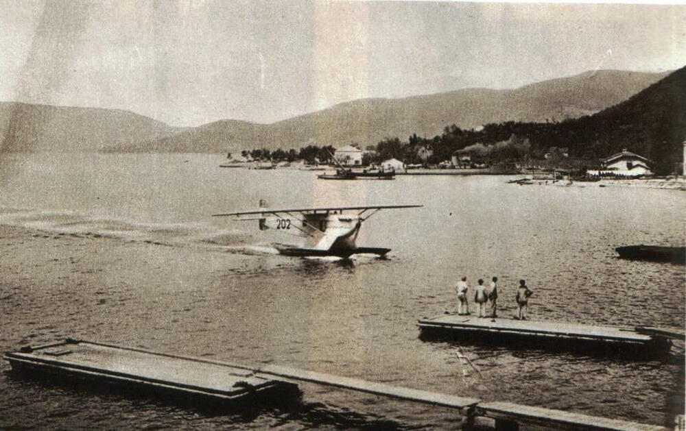 Hidroplan Kraljevine Jugoslavije u Kumboru