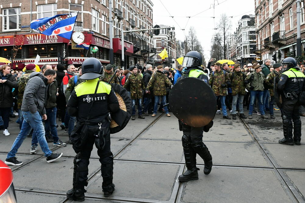 Amsterdam protest