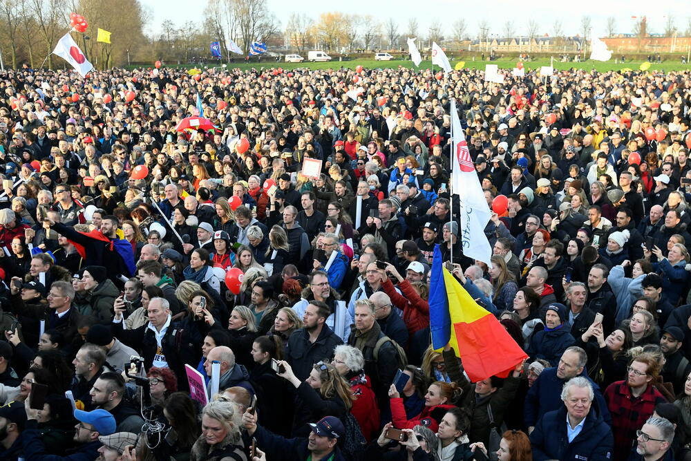 Amsterdam protest