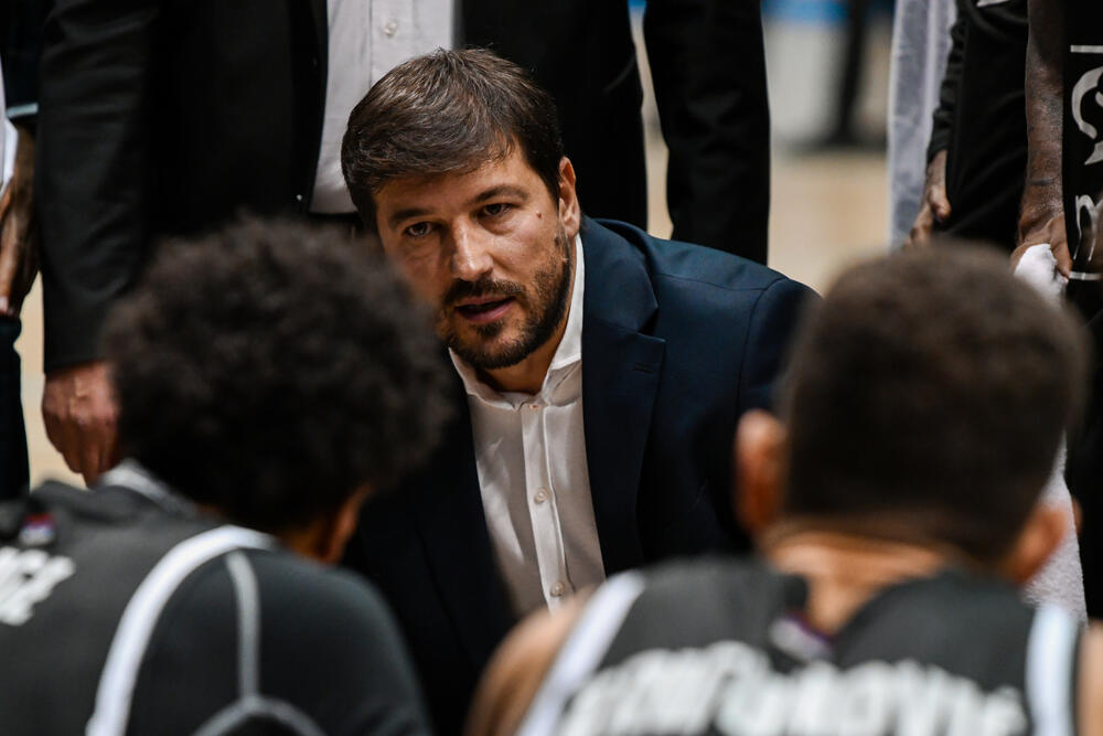 Šćepanović dok je vodio Partizan