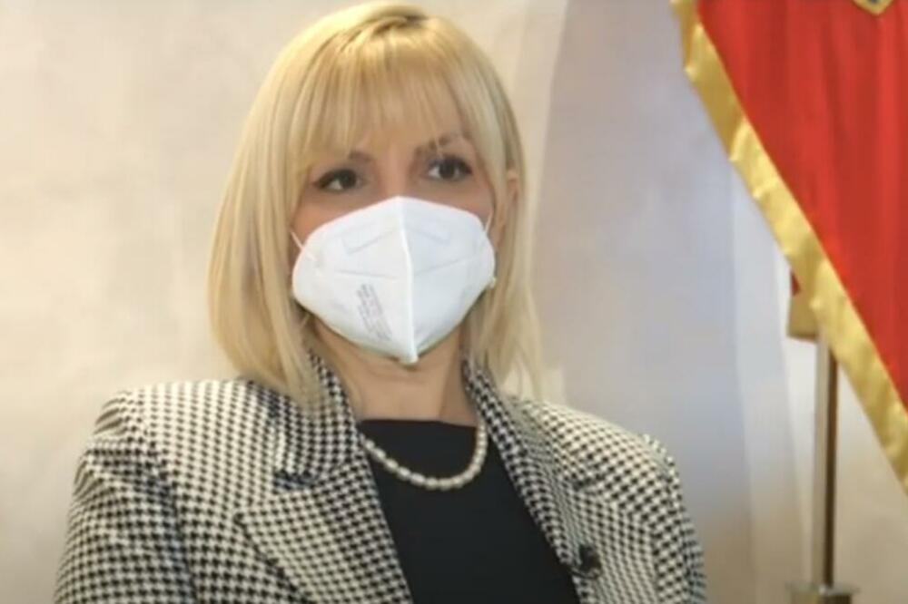 Ministarka zdravlja Jelena Borovinić Bojović, Foto: TV Vijesti