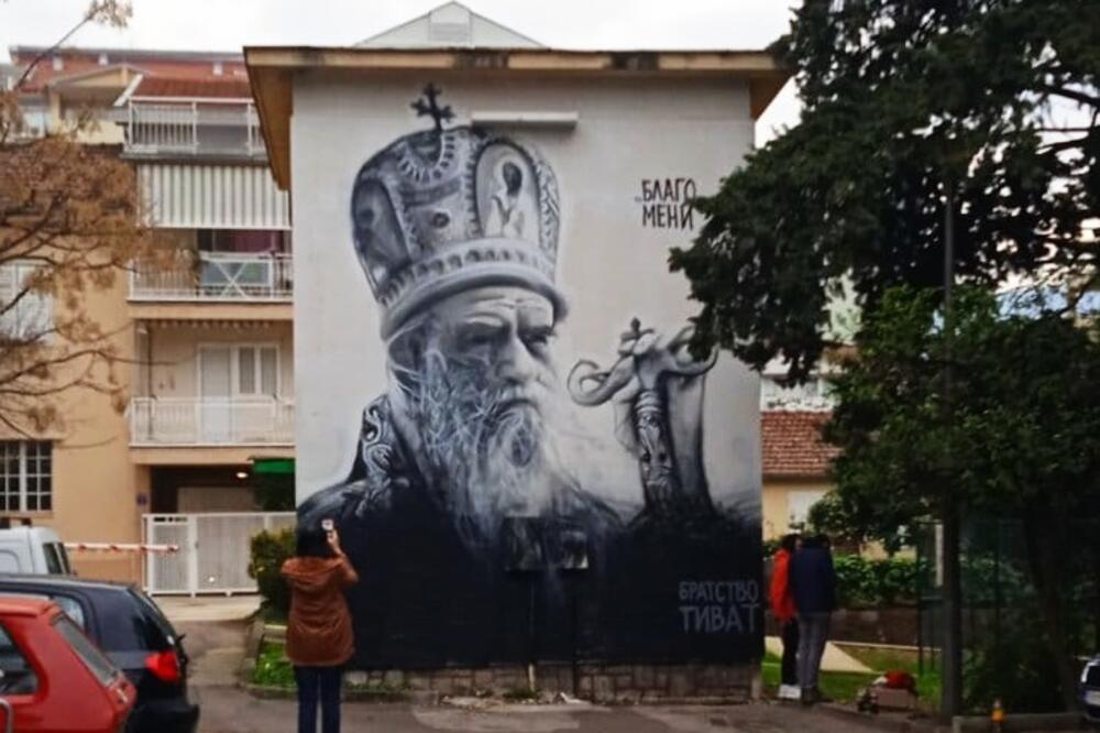 Mural u Tivtu, Foto: Čitalac
