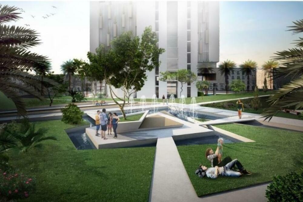 Bidilov planirani projekat u centru Budve, Foto: -