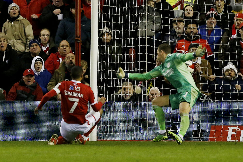 Graban postiže pogodak, Foto: Reuters