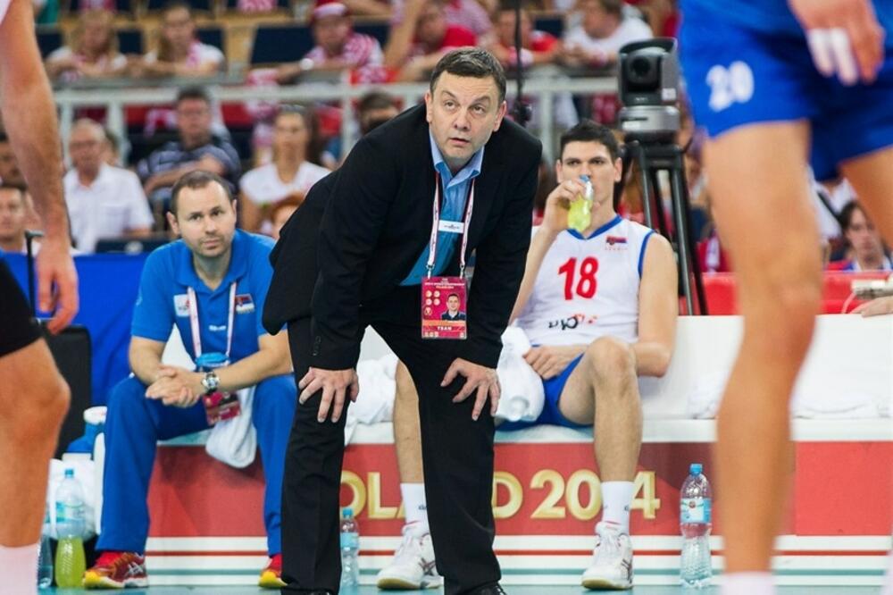 Igor Kolaković iz vremena dok je vodio Srbiju, Foto: FIVB