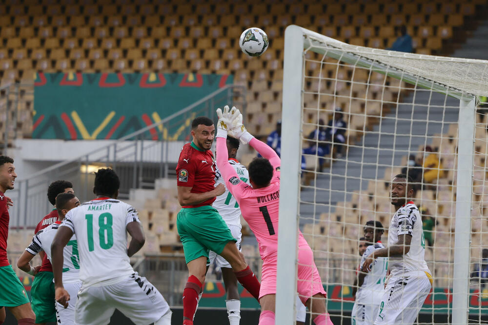 Detalj sa utakmice Maroko - Gana, Foto: twitter.com/CAF_Online