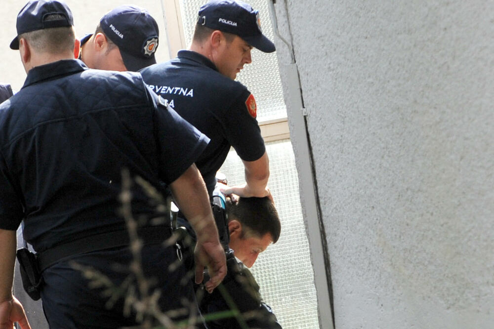 Dragoje Baošić sproveden je kod istražnog sudije u Višem sudu, Foto: SAVO PRELEVIC