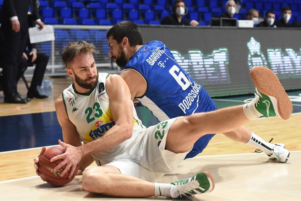 Detalj sa utakmice Budućnosti i Burse prethodne sedmice, Foto: KK Budućnost Voli