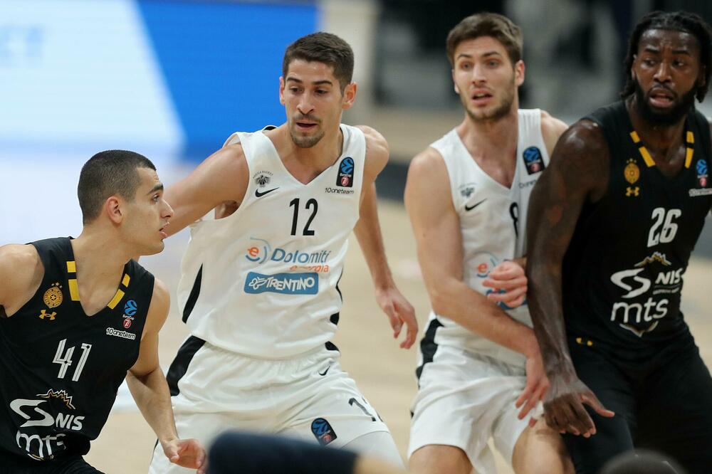 Detalj sa večerašnjeg meča, Foto: BETAPHOTO