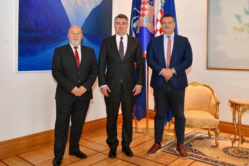 Problem na lokalnom ili državnom nivou: Predstavnici HGI-ja sa predsjednikom Hrvatske, Foto: Ured Predsjednika RH